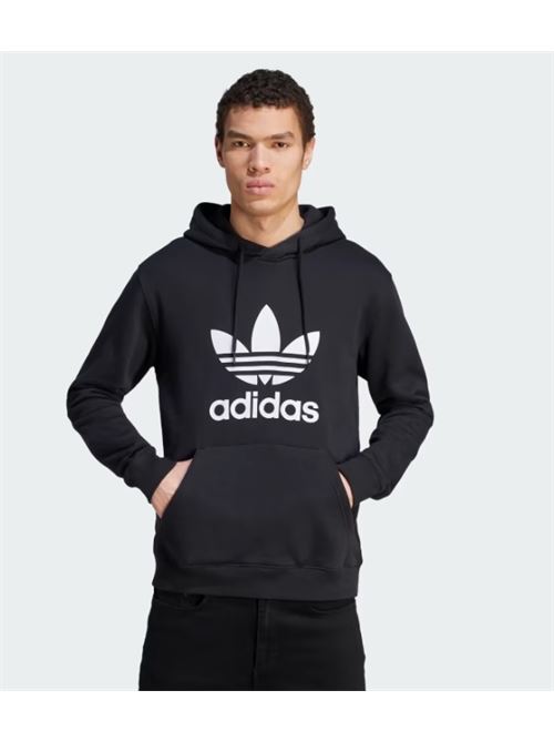 trefoil hoodie ADIDAS ORIGINAL | IM4489BLACK/WHITE